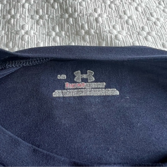 Under Armour Blue Velocity Short Sleeve Tee Shirt | Size Large - Picture 4 of 4